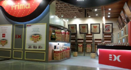 Dongsuh booth in food expo in Taiwan